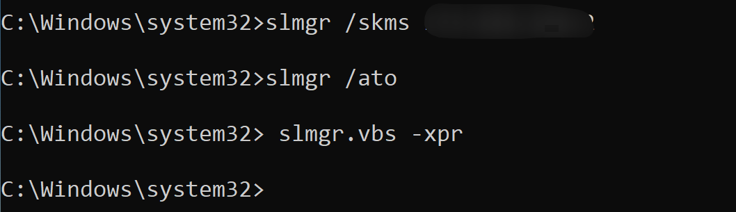 查看使用KMS激活的Windows，可使用的剩余時間