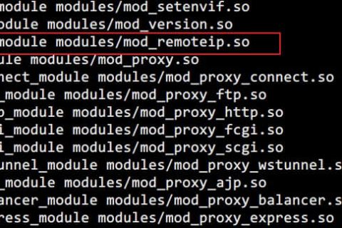 Apache httpd 通過mod_remoteip模塊來獲取CDN或者負(fù)載均衡設(shè)備轉(zhuǎn)發(fā)后的用戶真實(shí)IP