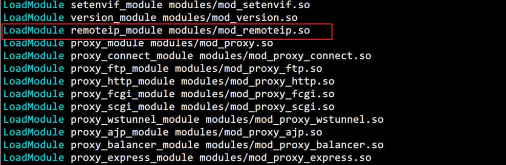 Apache httpd 通過mod_remoteip模塊來獲取CDN或者負載均衡設備轉發(fā)后的用戶真實IP
